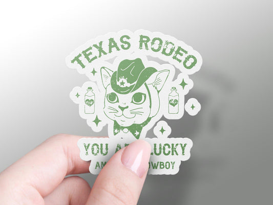 Texas Rodeo Sticker