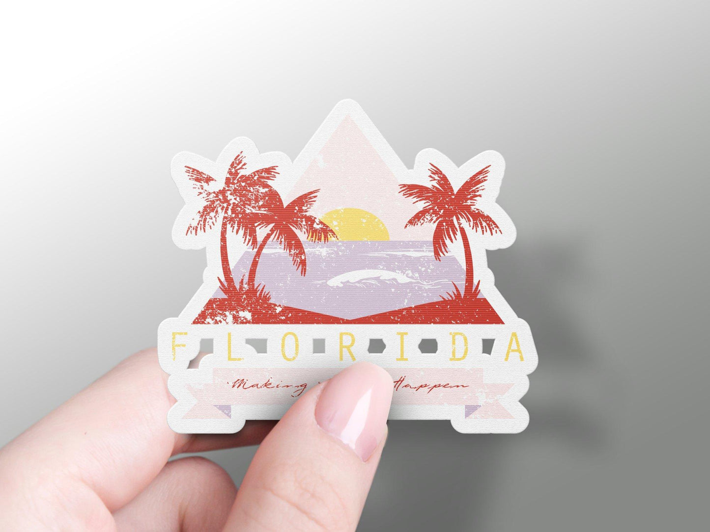Florida Beach Sticker