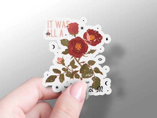 Flowers For All Sticker
