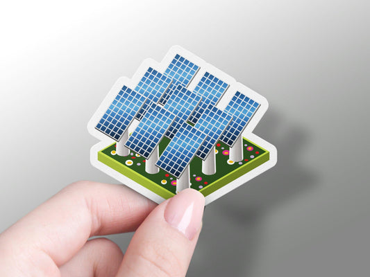 Solar Panel Sticker