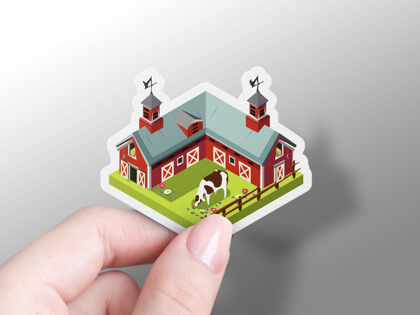 Farm House Sticker