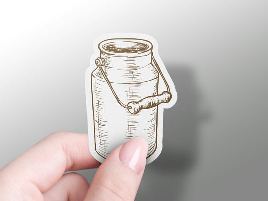 Milk Cane Sticker