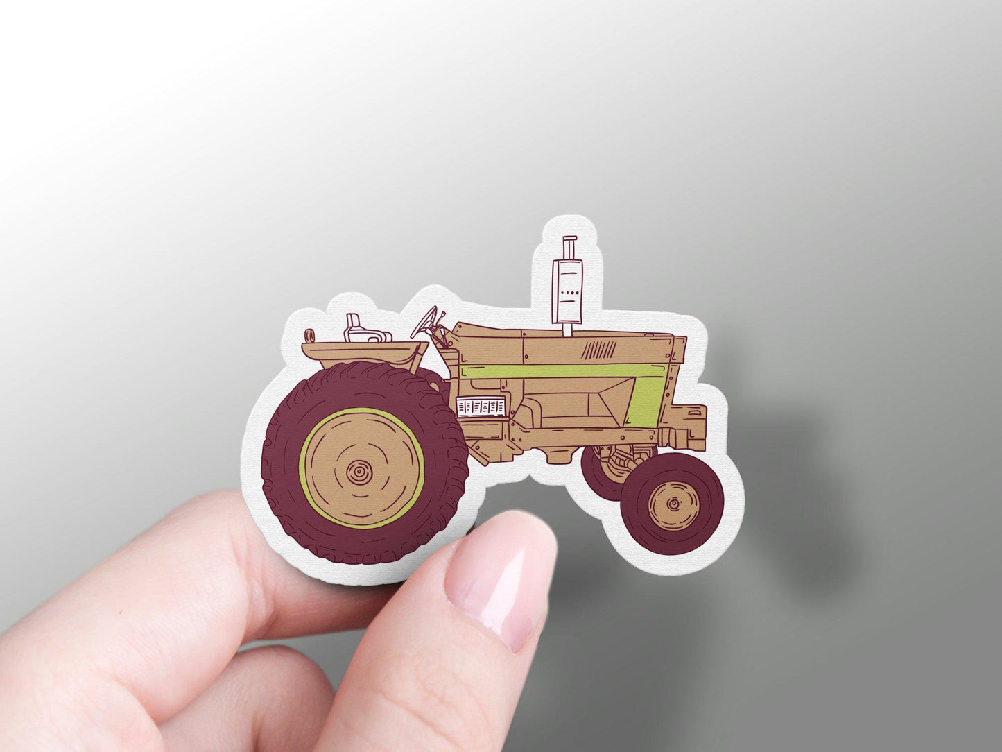 Tractor Sticker