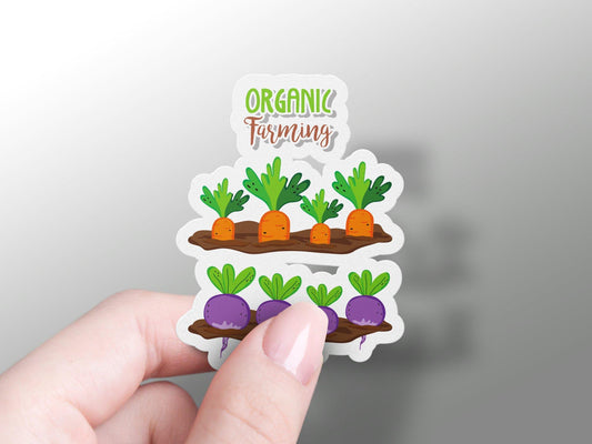Organic Farming Sticker