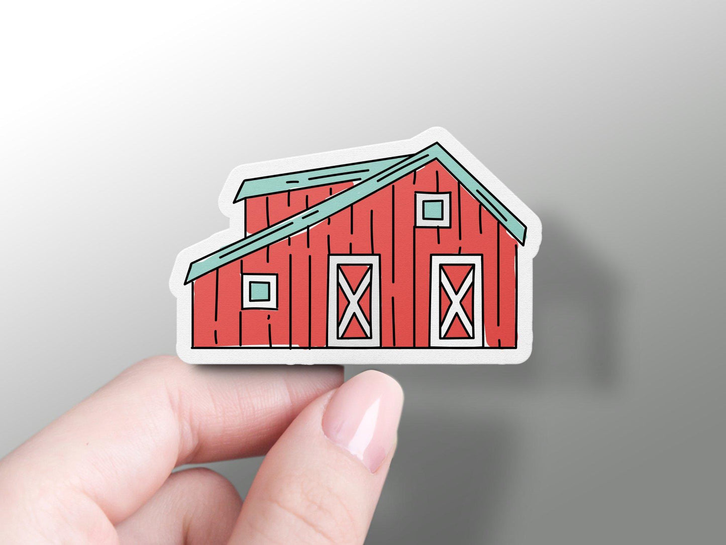 Factory Shed Sticker