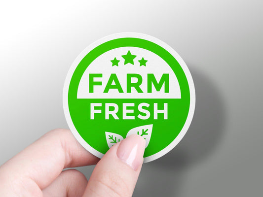 Farm Fresh Icon Sticker