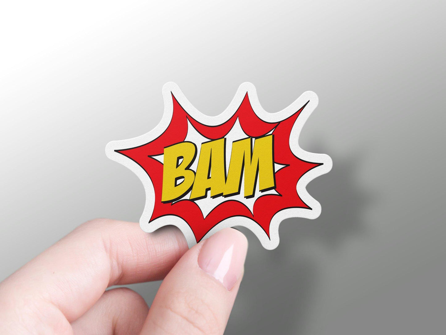 BAM Comic Sticker