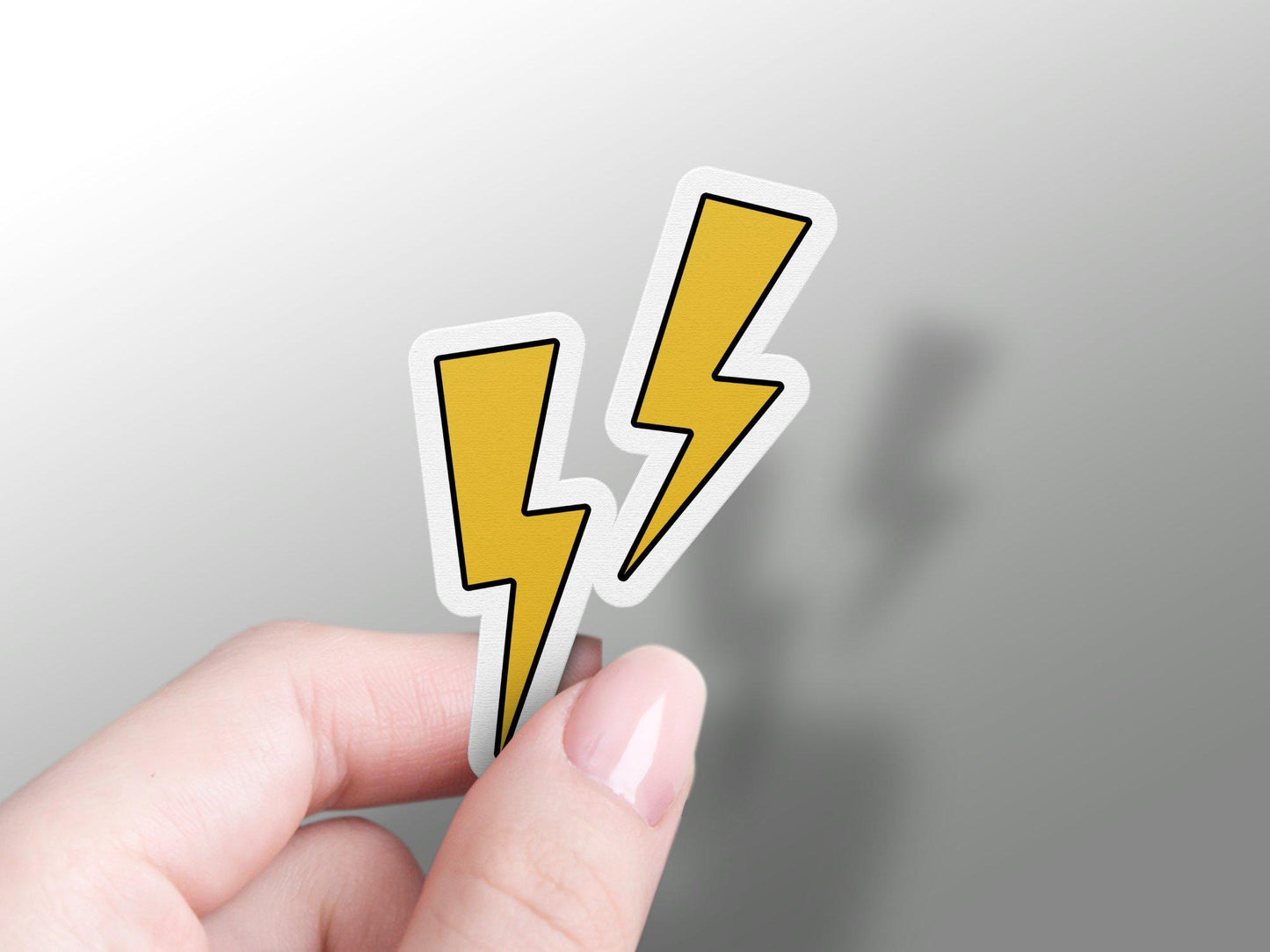 Thunder Lightning Bolts Sticker