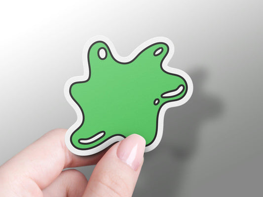 Algae Cartoon Sticker