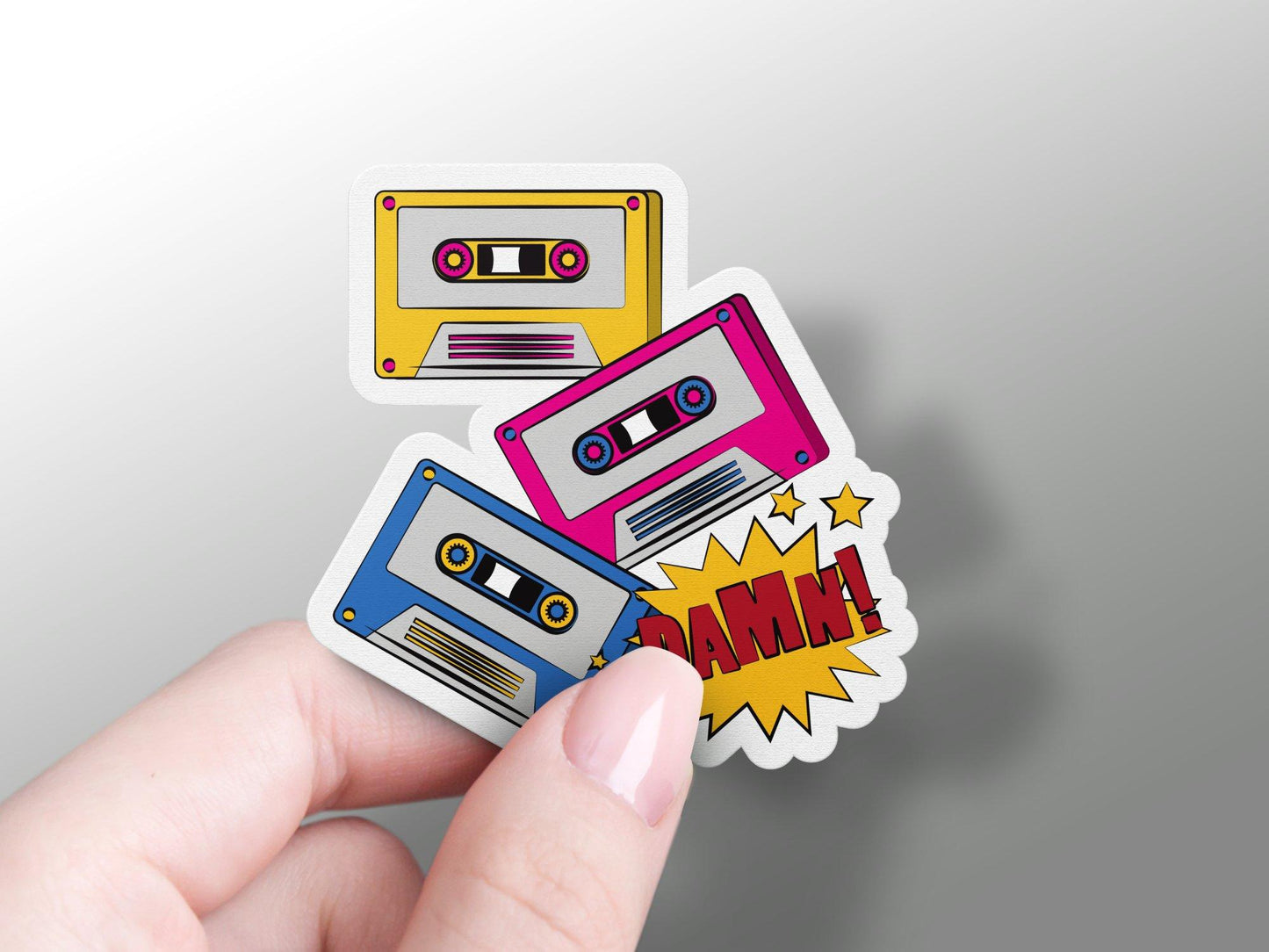 Cassette Tape Sticker