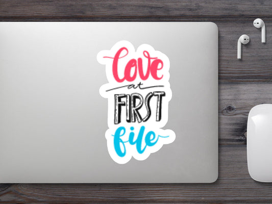 Wholesale Love at First Life Sticker