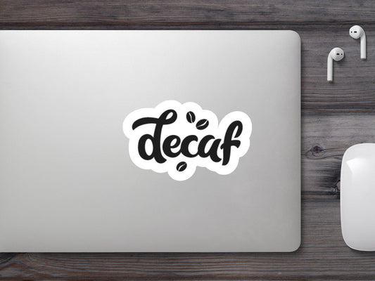 Wholesale Decaf Sticker