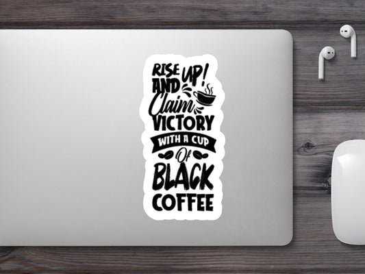 Black Coffee Sticker