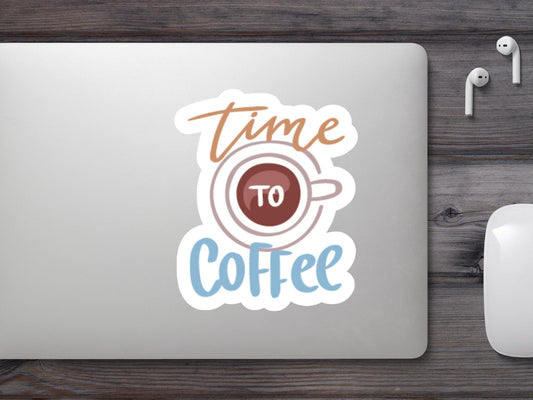 Coffee Time Sticker