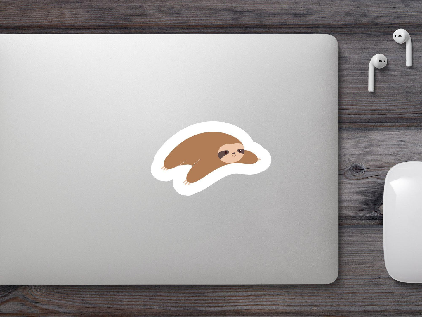 Laying Sloth Sticker