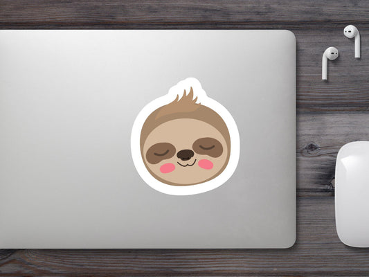 Sloth Sleeping Sticker
