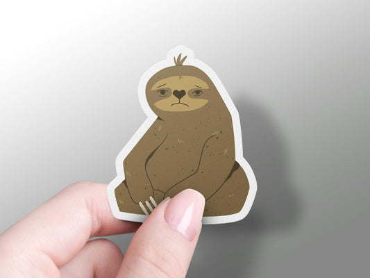 Sad Sloth Sticker