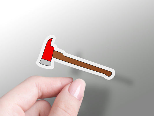 Fire Axe Sticker