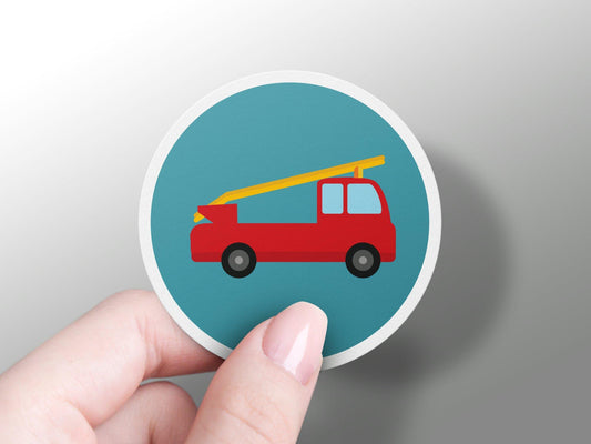 Fireman Car Sticker