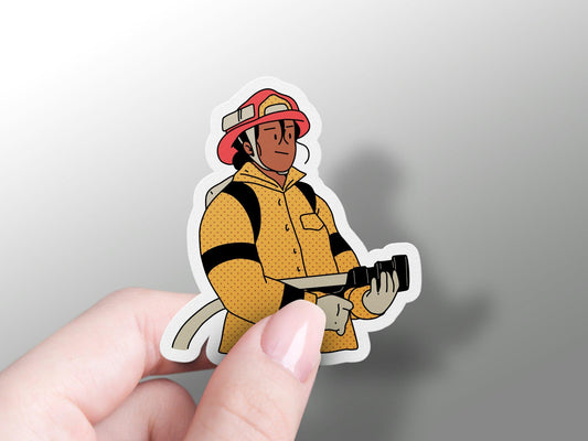 Firefighter Sticker