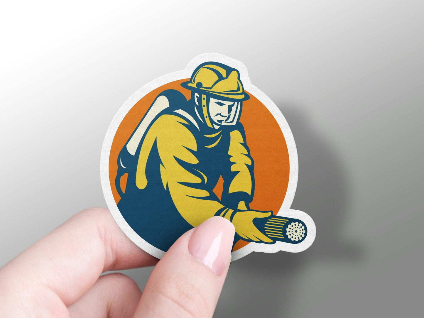 Firefighter/Fireman Sticker
