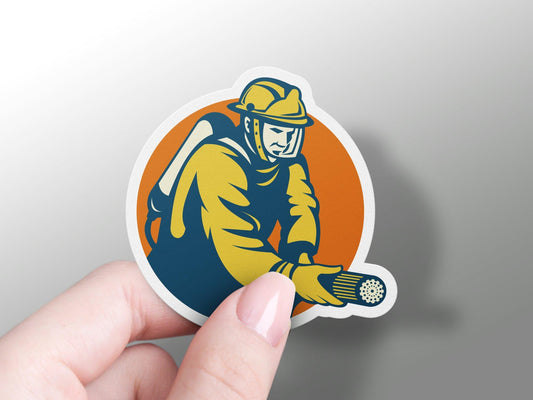 Firefighter/Fireman Sticker