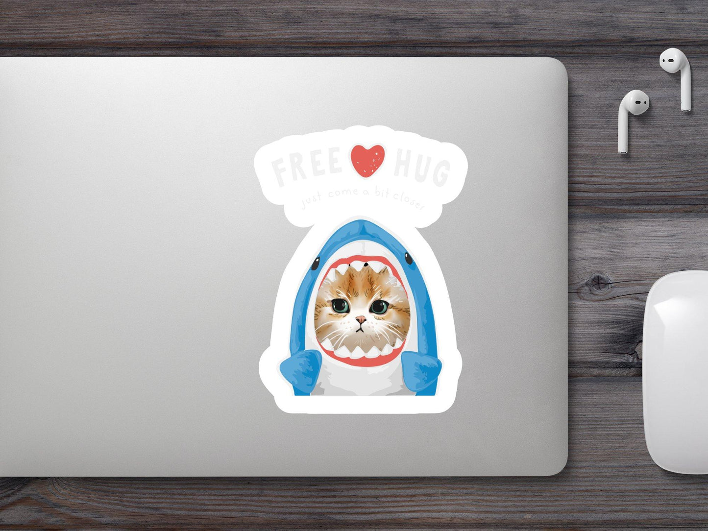 Free Hug Sticker