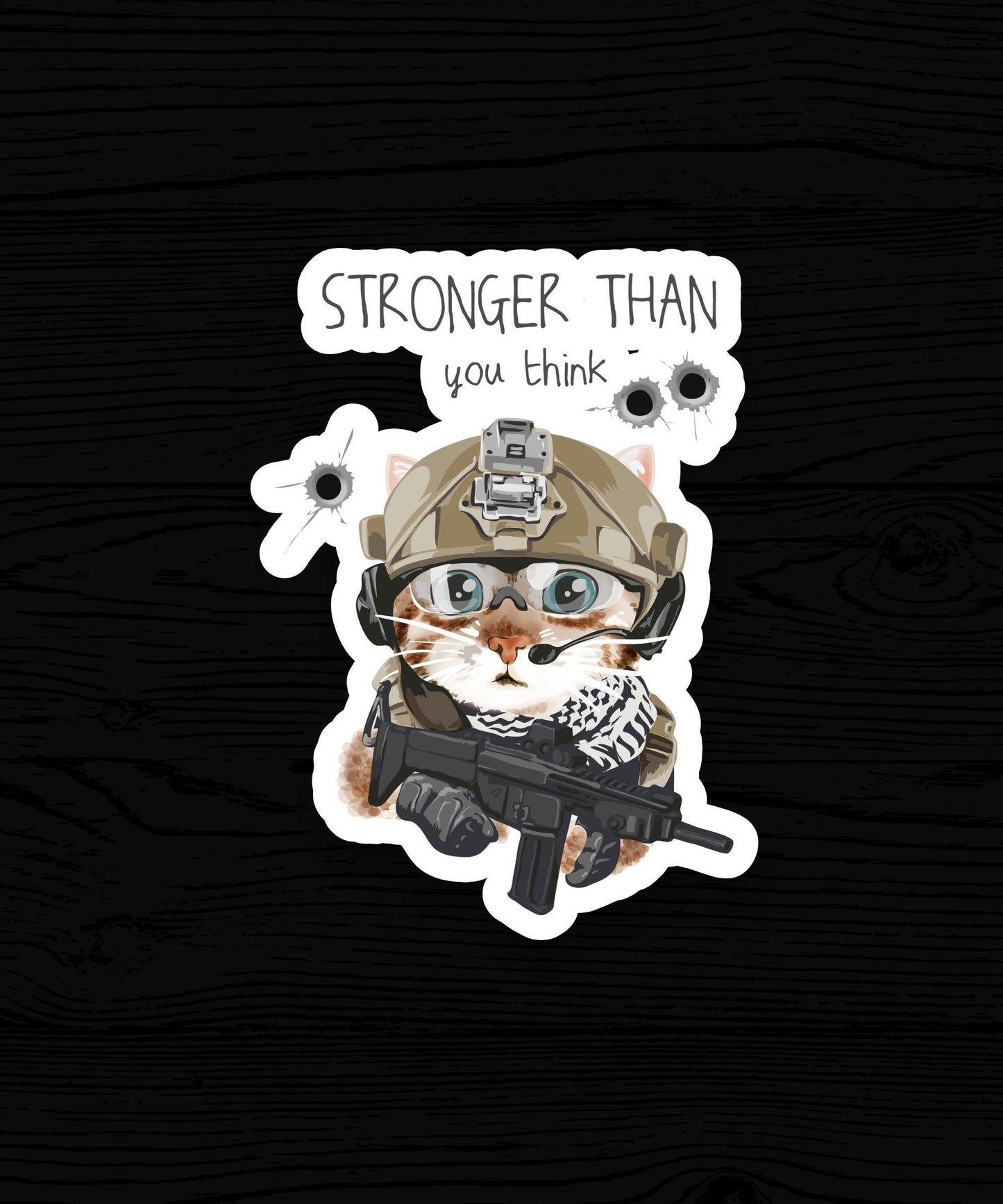 Stronger Than You Think Sticker