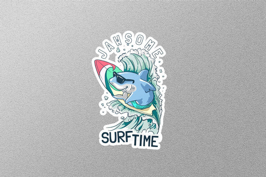 Wholesale Jaw Some Surf Time Sticker