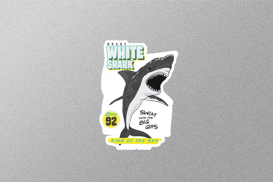 The Great White Shark Sticker