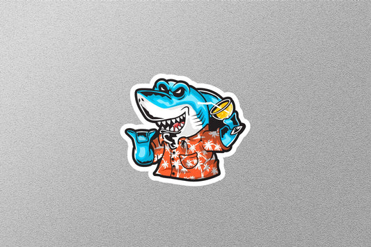 Happy Shark Sticker