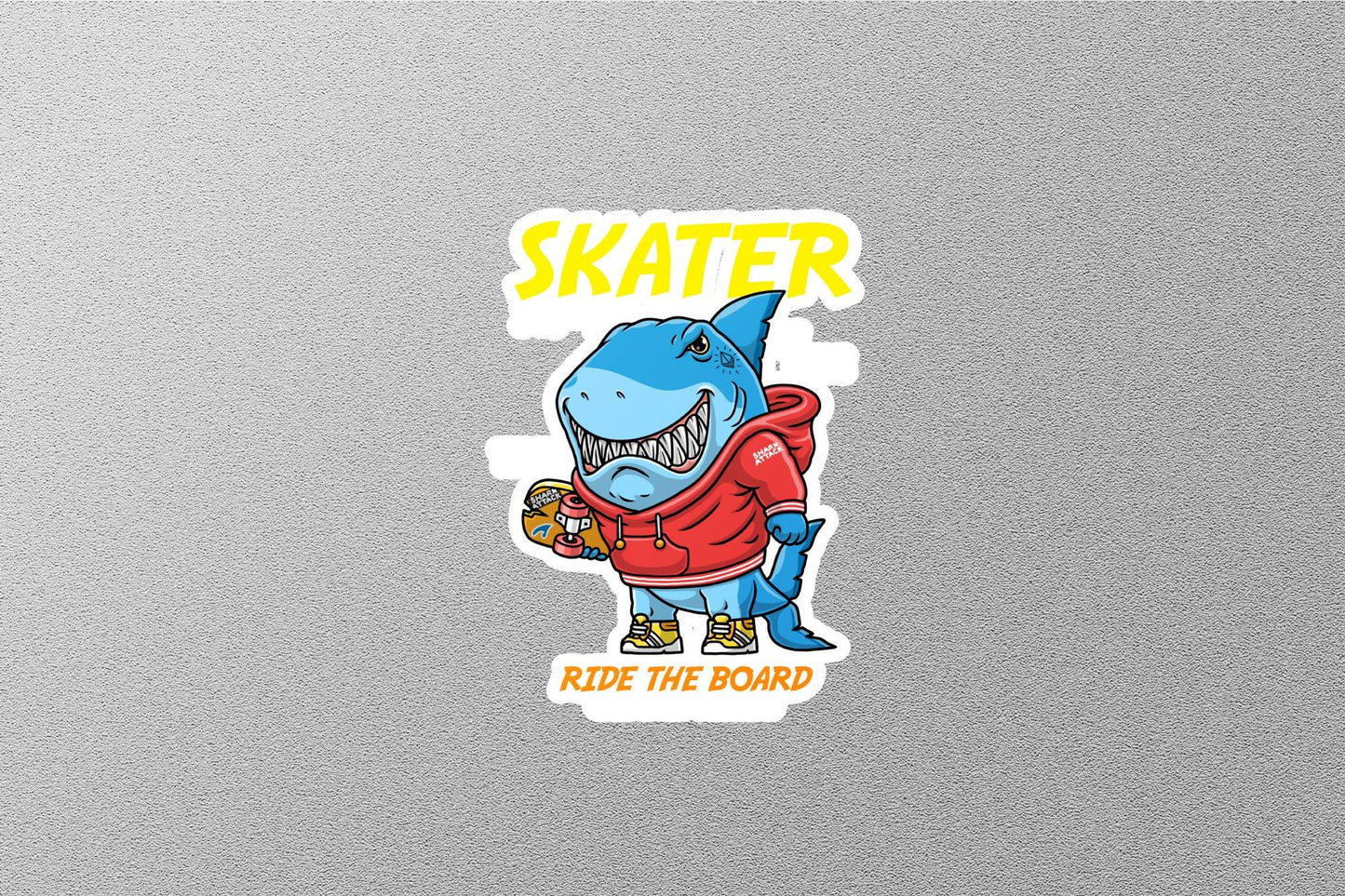 Skater Ride the Board Sticker