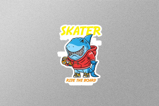 Wholesale Skater Ride the Board Sticker