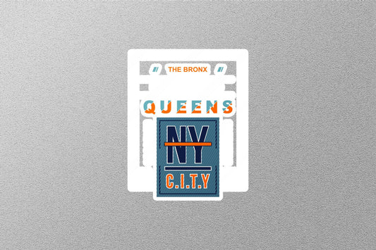 The Bronx Queens Sticker
