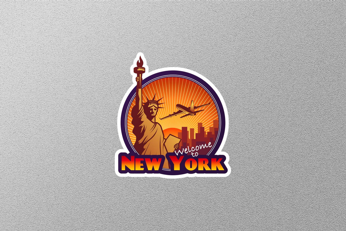 Welcome To New York Sticker