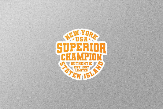 Superior Champion Sticker