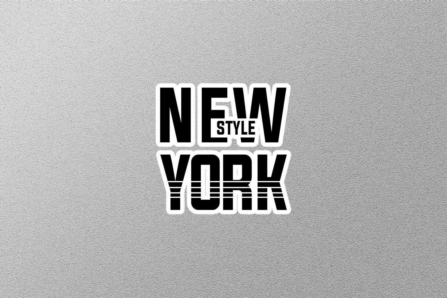 New York Style Sticker