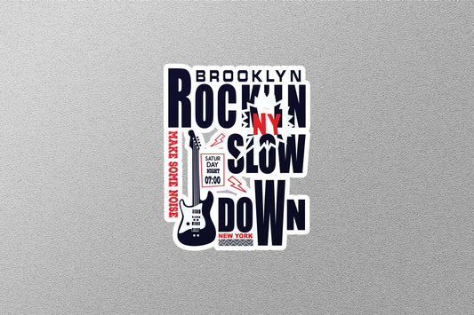 Wholesale Rock'in Slow Down Sticker