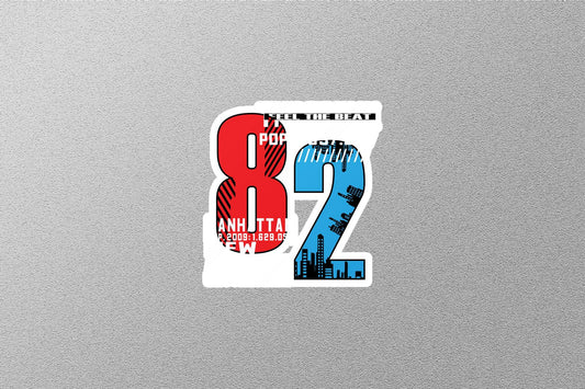 Wholesale Feel The Beat 82 Sticker