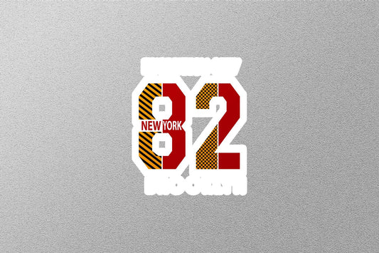 New York 82 Sticker