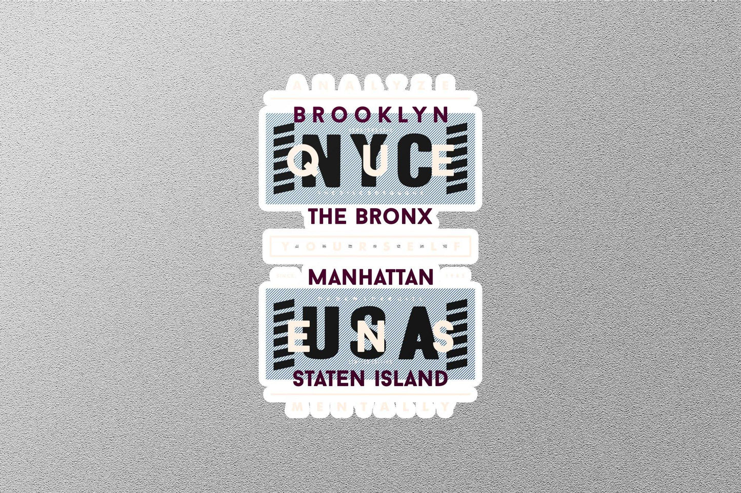 Staten Island USA Sticker