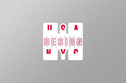 USA NYC Design Sticker