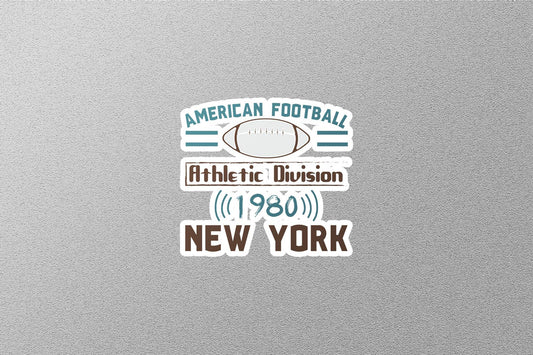 American Foot Ball New York Sticker