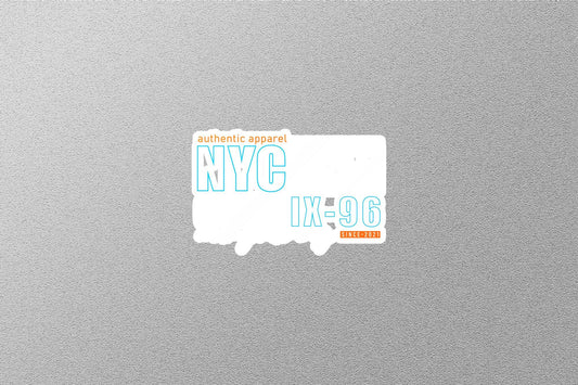 Authentic Apparel NYC Sticker