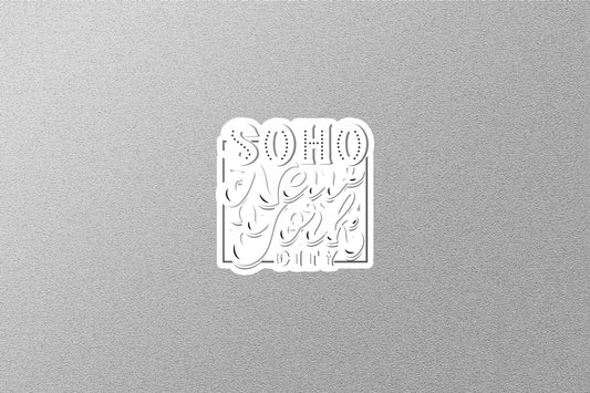 SOHO New York City Sticker