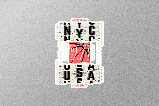 Wholesale NYC USA Sticker