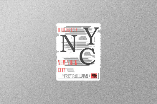 Brooklyn New York City Sticker