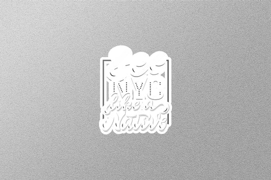 Wholesale See NYC Like A Native Sticker