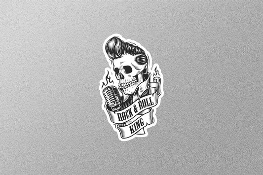 Rock'n Roll King Sticker