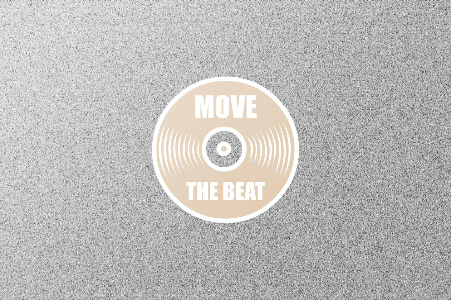 Move The Beat Sticker